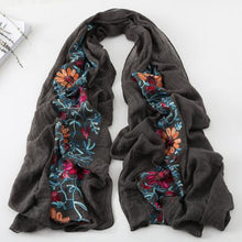 Load image into Gallery viewer, Floral Viscose Scarf
