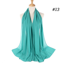 Load image into Gallery viewer, Plain Chiffon Scarf 2