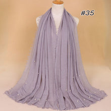 Load image into Gallery viewer, Crinkled Pearl Scarf