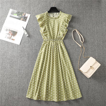 Load image into Gallery viewer, Elegant Sundress Ruffles Dress
