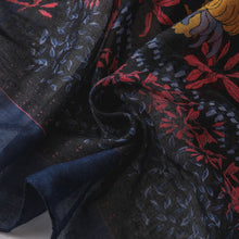 Load image into Gallery viewer, Polka Floral Tassel Scarf