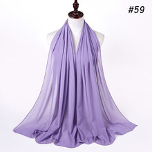 Load image into Gallery viewer, Plain Chiffon Scarf