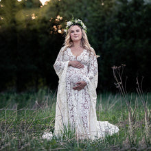 Load image into Gallery viewer, Lace Maternity Dress