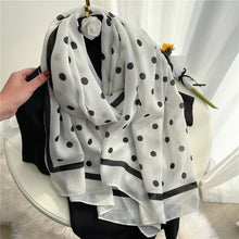 Load image into Gallery viewer, Multicolor Plaid Viscose Scarves