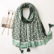 Load image into Gallery viewer, Dot Print Scarf