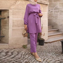 Load image into Gallery viewer, Two-piece Hijab Dress