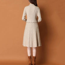 Load image into Gallery viewer, Dot Printed Sweater Dress