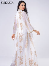 Load image into Gallery viewer, Embroidered Abaya Dress For Women