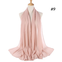 Load image into Gallery viewer, Plain Chiffon Scarf