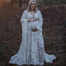 Load image into Gallery viewer, Lace Maternity Dress