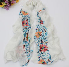 Load image into Gallery viewer, Floral Viscose Scarf