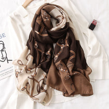 Load image into Gallery viewer, Multicolor Plaid Viscose Scarves