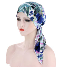 Load image into Gallery viewer, Elastic Jersey Turban Cap