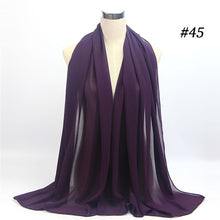 Load image into Gallery viewer, Plain Chiffon Scarf 2