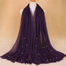 Load image into Gallery viewer, Crinkled Pearl Scarf