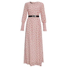 Load image into Gallery viewer, Polka Dot Long Sleeve Maxi Dress