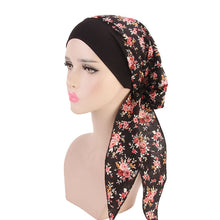 Load image into Gallery viewer, Printed Flowers Turban