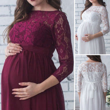 Load image into Gallery viewer, Maternity Lace Dress