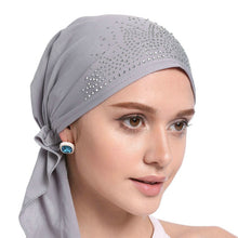 Load image into Gallery viewer, Summer Decorated Turban - Inner Hijab