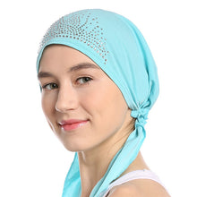 Load image into Gallery viewer, Summer Decorated Turban - Inner Hijab