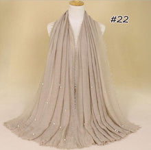 Load image into Gallery viewer, Crinkled Pearl Scarf