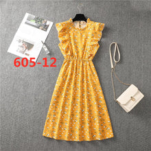 Load image into Gallery viewer, Elegant Sundress Ruffles Dress