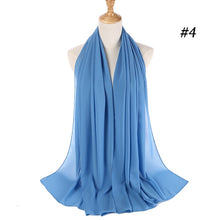 Load image into Gallery viewer, Plain Chiffon Scarf 2
