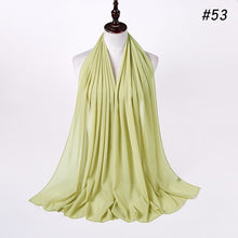 Load image into Gallery viewer, Plain Chiffon Scarf 2