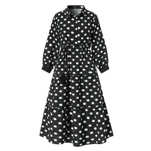Load image into Gallery viewer, Polka Dot Maxi Dress