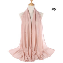 Load image into Gallery viewer, Plain Chiffon Scarf 2