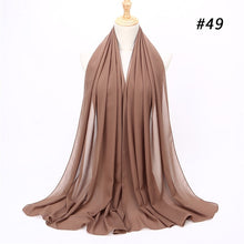 Load image into Gallery viewer, Plain Chiffon Scarf 2