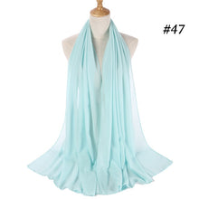 Load image into Gallery viewer, Plain Chiffon Scarf 2