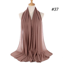 Load image into Gallery viewer, Plain Chiffon Scarf