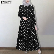 Load image into Gallery viewer, Polka Dot Maxi Dress