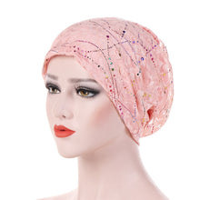 Load image into Gallery viewer, Sparkly Lace Turban