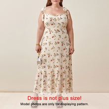 Load image into Gallery viewer, Vintage Strap Tie Ruffle Dress