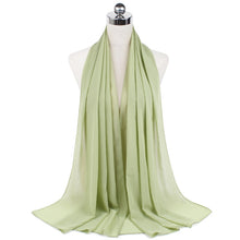 Load image into Gallery viewer, Women Solid Chiffon Scarf