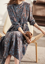 Load image into Gallery viewer, Long Sleeve Floral Women Dress