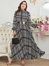 Load image into Gallery viewer, Long Sleeve Muslim Maxi Dress