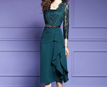 Load image into Gallery viewer, Elegant Cocktail Party Dress