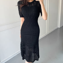 Load image into Gallery viewer, Casual Slim Hollow Out Dress