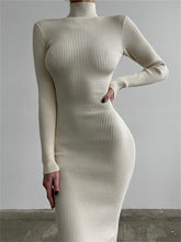 Load image into Gallery viewer, Long Sleeve Bodycon Mini Dress