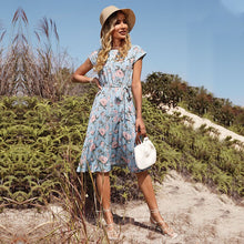 Load image into Gallery viewer, Pleated Polka Dots Dress