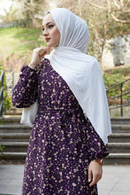 Load image into Gallery viewer, Elegant Flower Print Maxi Dress