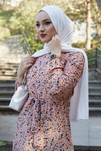 Load image into Gallery viewer, Elegant Flower Print Maxi Dress