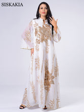 Load image into Gallery viewer, Embroidered Abaya Dress For Women
