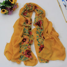 Load image into Gallery viewer, Floral Viscose Scarf
