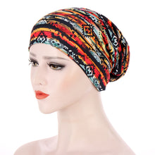 Load image into Gallery viewer, Elastic Jersey Turban Cap
