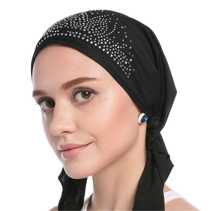 Summer Decorated Turban - Inner Hijab