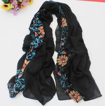 Load image into Gallery viewer, Floral Viscose Scarf
